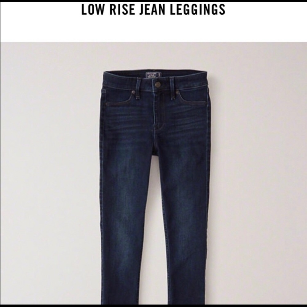 abercrombie and fitch harper low rise jean legging